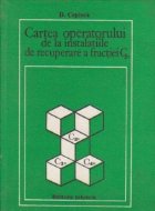 Cartea operatorului de la instalatiile de recuperare a fractiei C2+