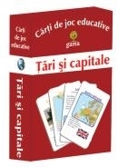 Carti de joc educative - Tari si capitale