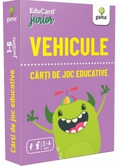 Carti de joc educative - Vehicule