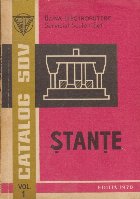 Catalog de Proiecte SDV. Stante, Volumul I (Editie 1970)