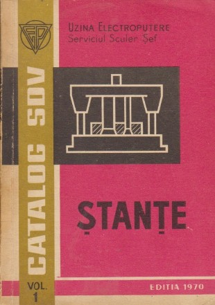 Catalog de Proiecte SDV. Stante, Volumul I (Editie 1970)