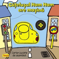 Catelusul Ham Ham are masina