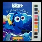 In cautarea lui Dory. Sa pictam cu Dory. Carte de colorat cu pensula si acuarele