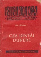 Cea dintai durere