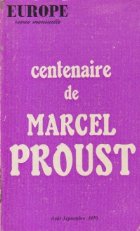 Centenaire Marcel Proust (Europe Revue