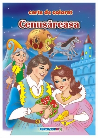 Cenusareasa - carte de colorat + poveste (format B5)