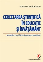 Cercetarea stiintifica educatie invatamant Intrebari