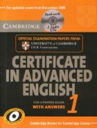 Certificate Advanced English for updated