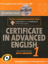 Certificate in Advanced English 1 - for updated exam (with answers)