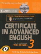 Certificate in Advanced English 3 - for updated exam (with answers)