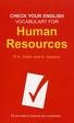 Check your english vocabulary for human resources