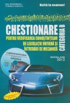 Chestionare pentru verificarea cunostintelor de legislatie rutiera si intrebari de mecanica, Categoria B (CD i