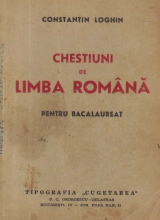 Chestiuni de limba romana pentru bacalaureat (Genurile literare, influentele straine, curentele literare s.a.)