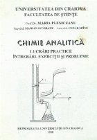 Chimie analitica - Lucrari practice. Intrebari, exercitii si probleme