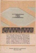 Chimie anorganica analitica