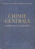 Chimie generala (anorganica organica) Manual