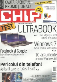 Chip, Octombrie 2012 - Ultrabook