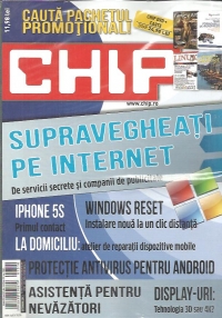 Chip, Octombrie 2013 - Supravegheati pe INTERNET