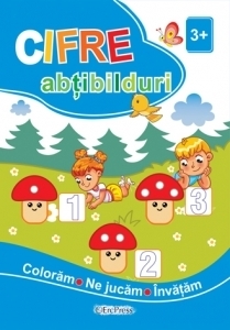 Cifre cu abtibilduri, 3+ ani