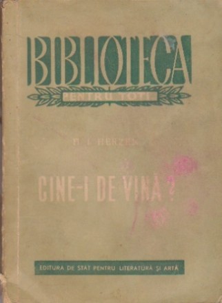 Cine-i de vina?