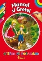 Citim si coloram - Hansel si Gretel