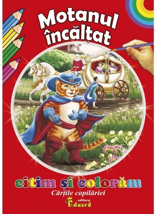 Citim si coloram - Motanul Incaltat