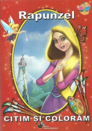 Citim si coloram. Rapunzel