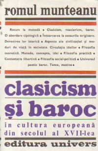 Clasicism si baroc in cultura europeana din secolul al XVII-lea, Partea intii