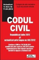 Codul civil. Actualizat in data de 17.04.2012