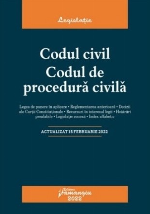 Codul civil,Codul de procedură civilă