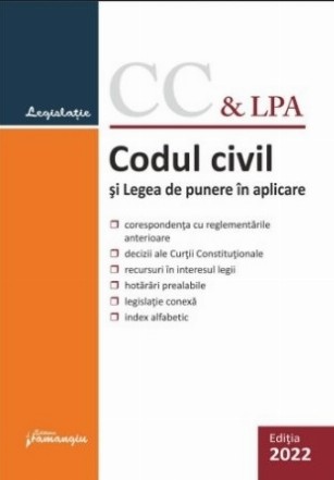 Codul civil şi Legea de punere în aplicare