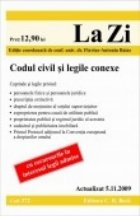 Codul civil legile conexe (actualizat