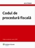 Codul procedura fiscala (editie actualizata