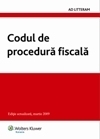 Codul de procedura fiscala (editie actualizata, martie 2009)