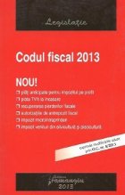 Codul fiscal 2013 - cuprinde modificarile aduse prin O.G. nr. 8/2013