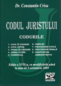 Codul juristului.Codurile (editia17-a cu modificarile pana la data de 5 octombrie 2009)