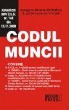 Codul muncii - Culegere de acte normative dupa documente oficiale(Actualizat prin OUG nr.148 din 13.11.2008)