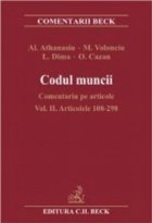 Codul muncii Comentariu articole Volumul