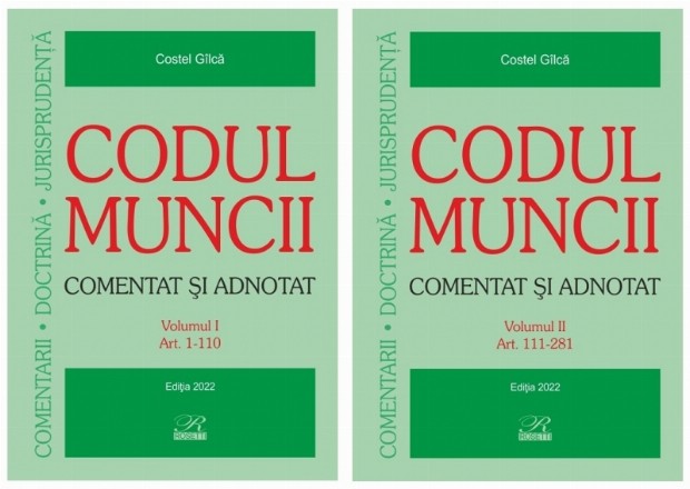 Codul muncii comentat şi adnotat