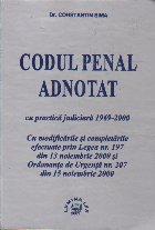 Codul penal adnotat cu practica judiciara 1969-2000