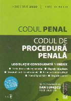 Codul Penal si Codul de Procedura Penala. Noiembrie 2020