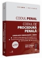 Codul penal si Codul de procedura penala. Editie tiparita pe hartie alba - Legislatie consolidata si index: iu