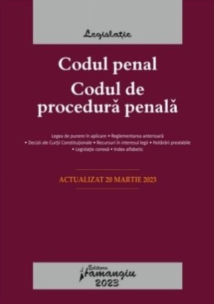 Codul penal,Codul de procedură penală : Legile de executare