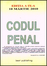 Codul penal - editia a IX-a - 10 martie 2010