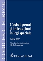 Codul penal si infractiuni in legi speciale, ed. a II-a revizuita