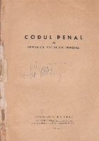 Codul Penal Republicii Socialiste Romania