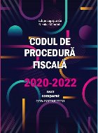 Codul procedură fiscală 2020 2022