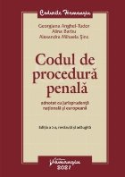 Codul procedură penală adnotat jurisprudenţă