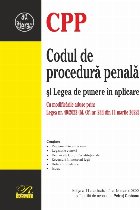 Codul procedură penală şi Legea