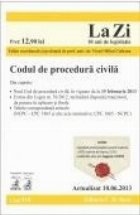 Codul procedura civila Actualizat 2013